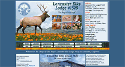 Desktop Screenshot of elkslodge1625.org